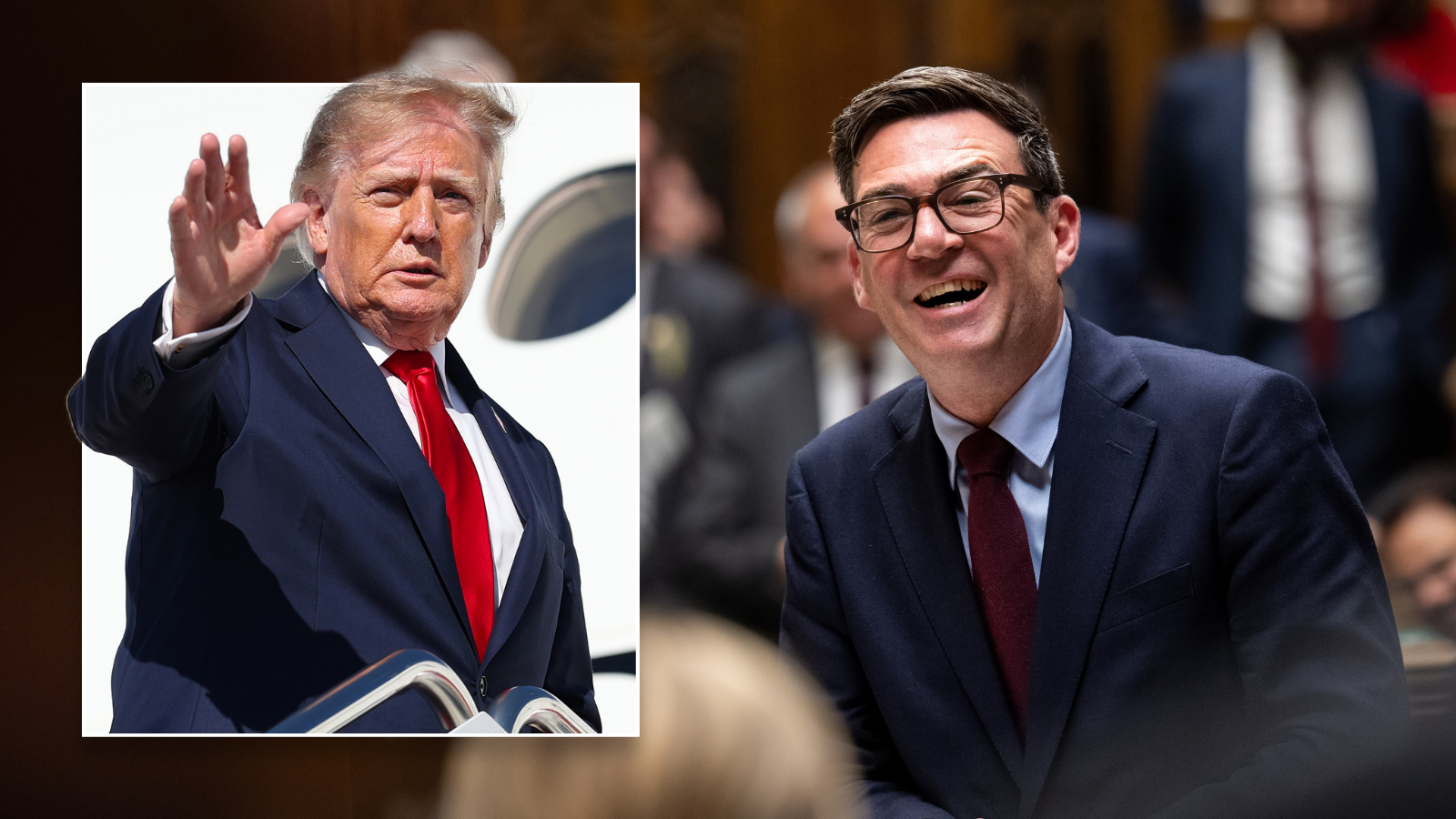 Andy Burnham brushes off Donald Trump attacks after once saying US President was 'not welcome' in Manchester