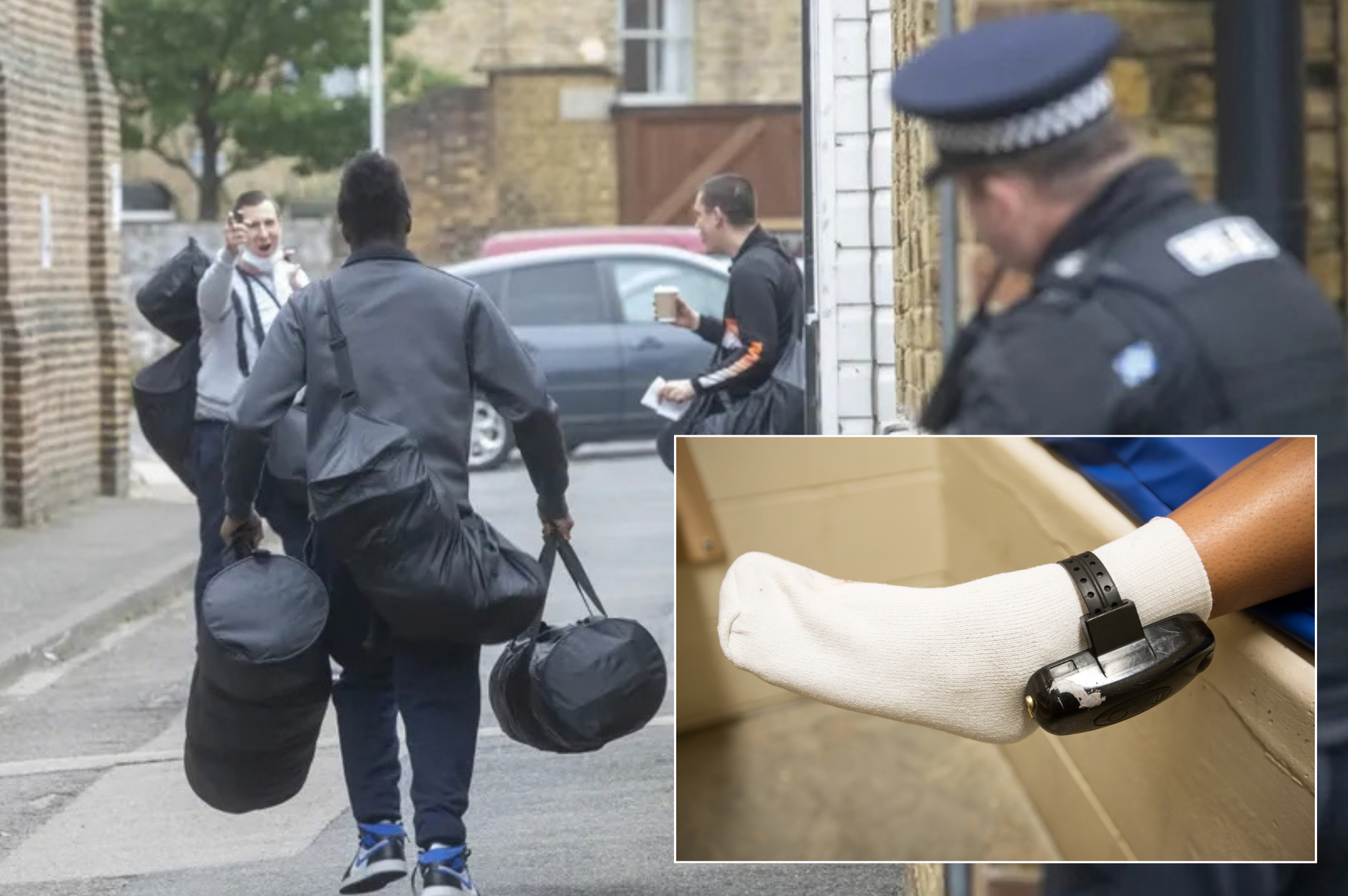 Majority of prisoners released early from prison will not be fitted with ankle tracking