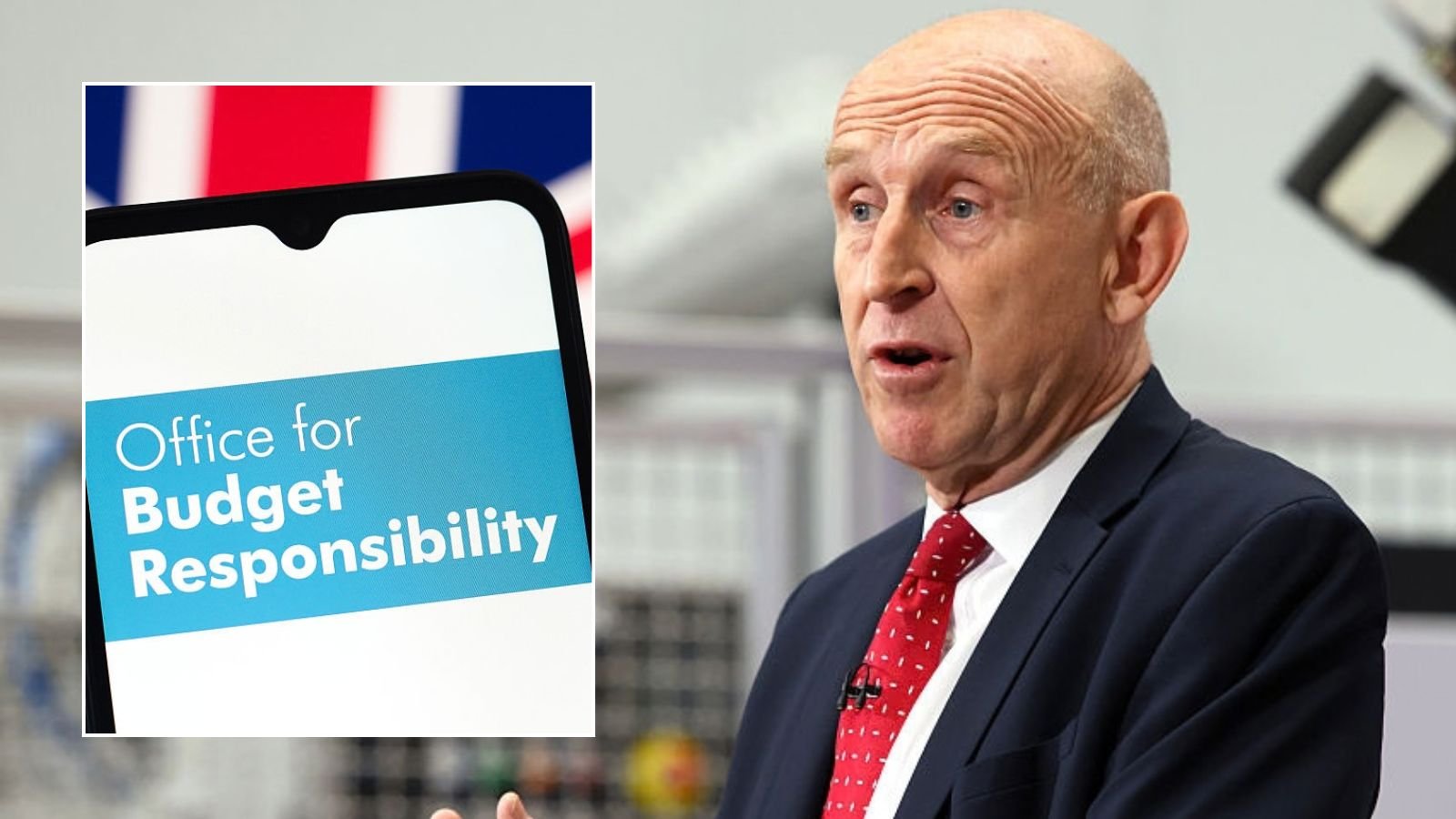 OBR must 'not be blamed' for tough Budget decisions, John Healey told