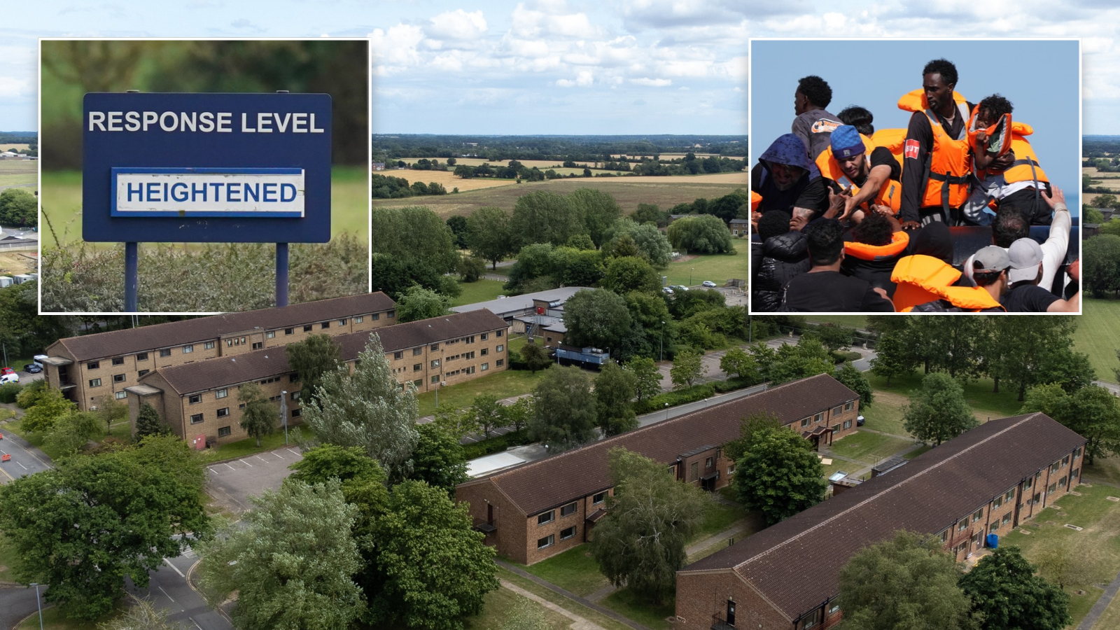 Revealed: The true scale of crime reports at Wethersfield migrant camp