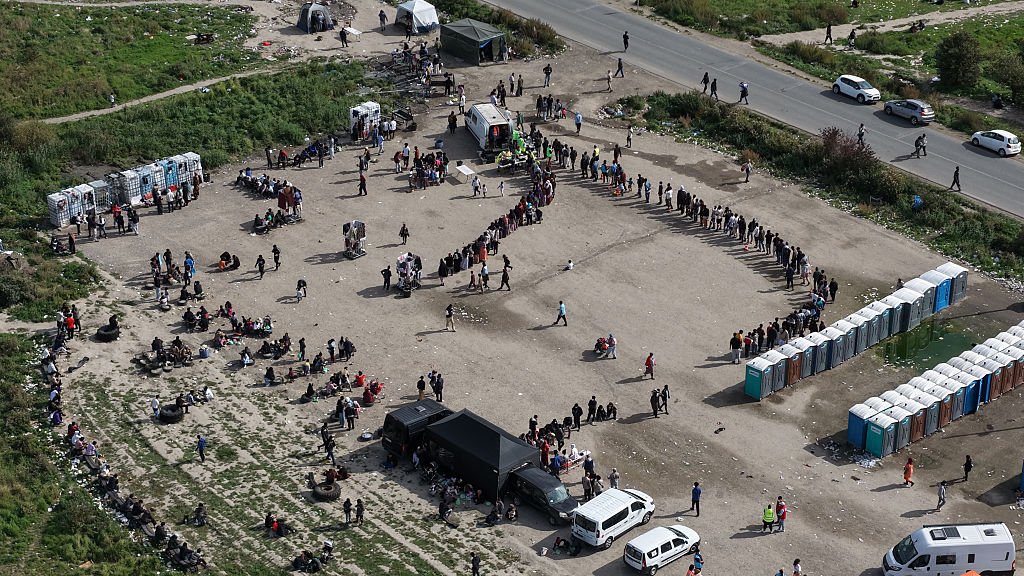 Illegal migrant jailed after brutally attacking charity worker near French camp