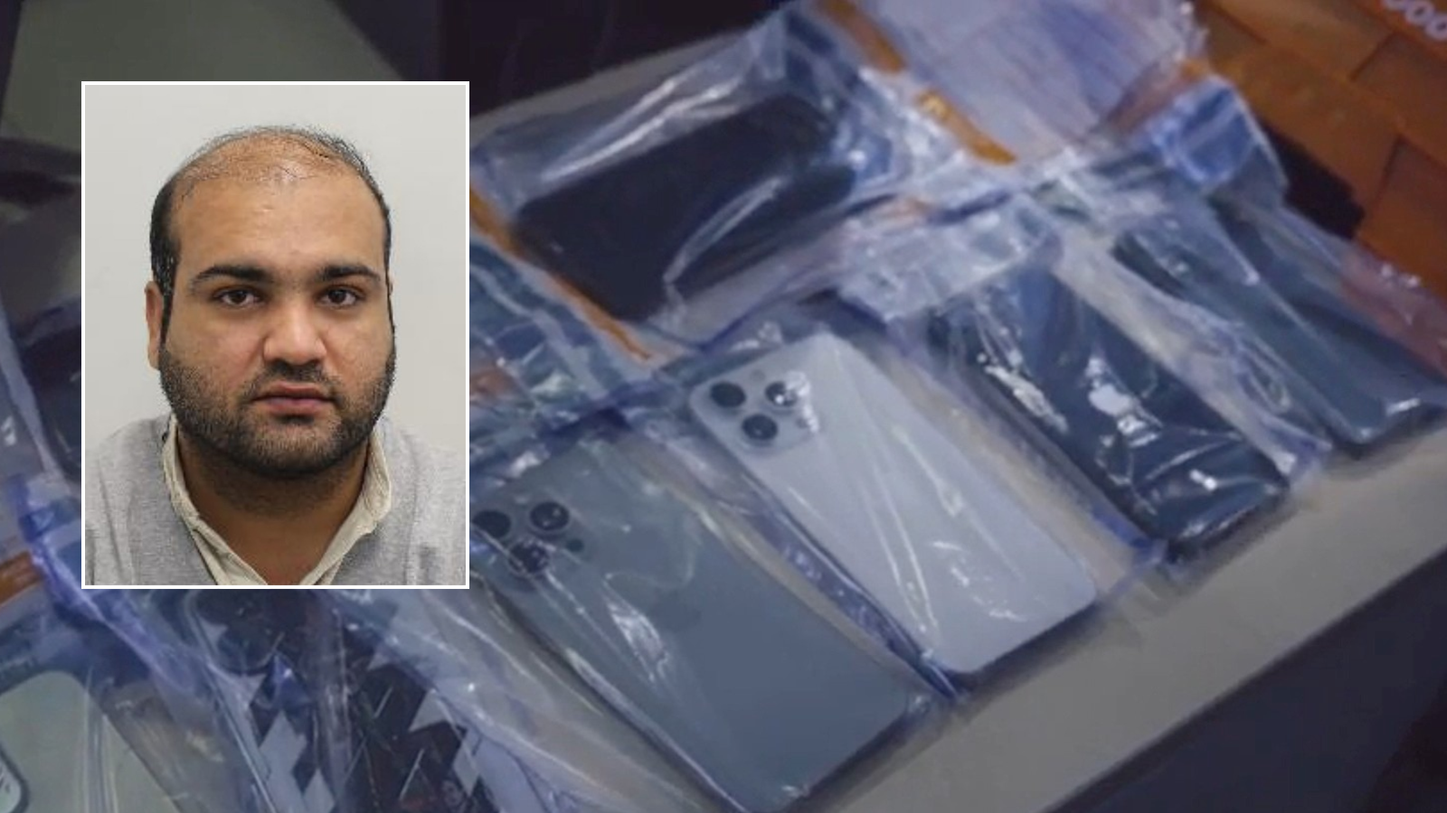 Afghan asylum seeker who masterminded £181MILLION phone smuggling operation jailed