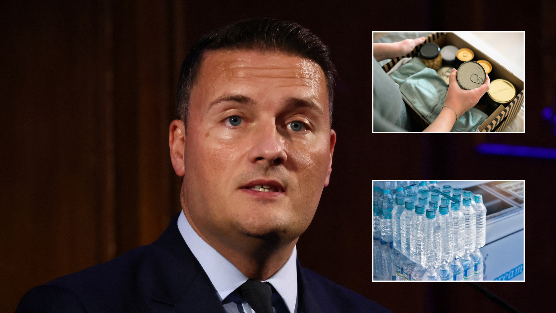 Wes Streeting orders Britons to stockpile tinned food and bottled water amid Russia war fears