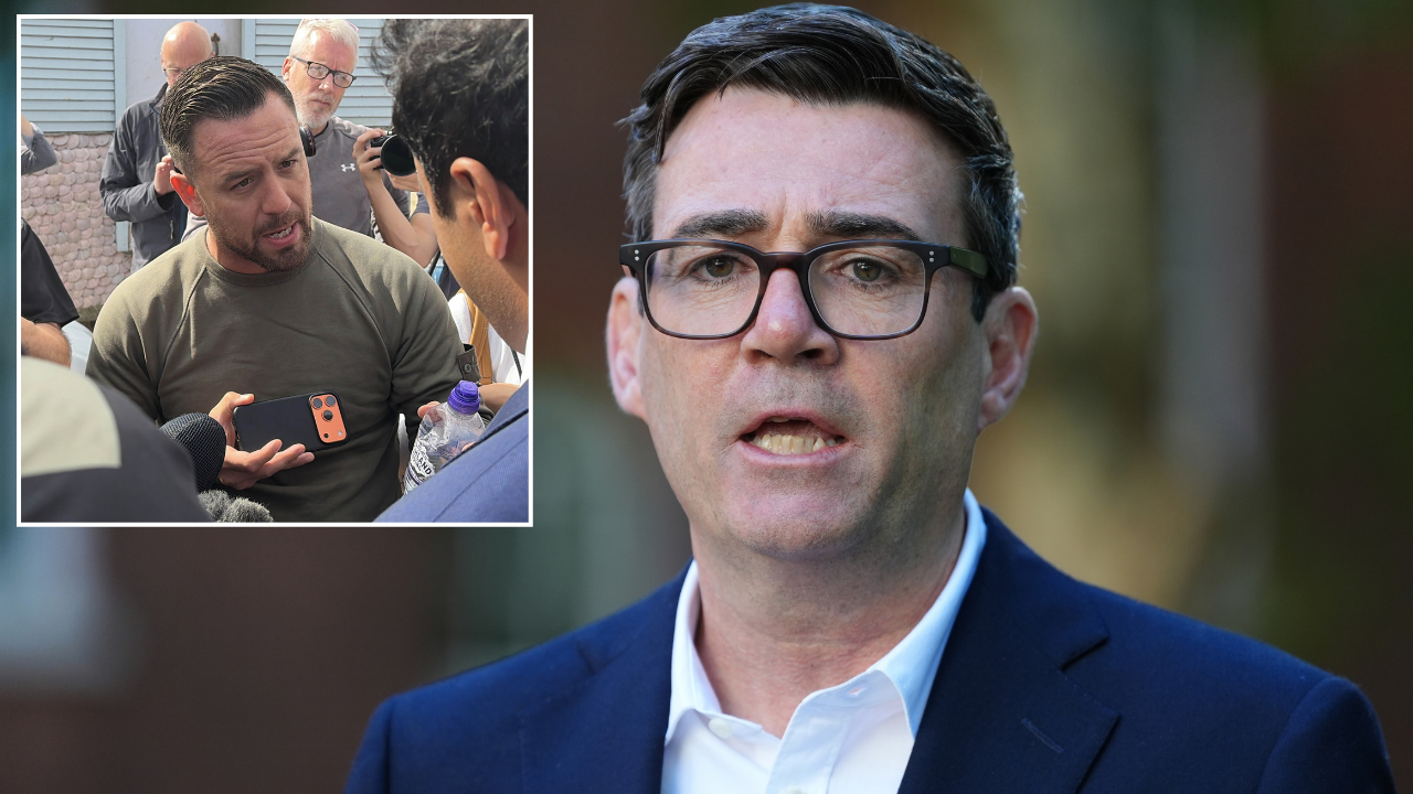 Andy Burnham calls anti-migrant activist Danny Tommo a racist in explosive intervention
