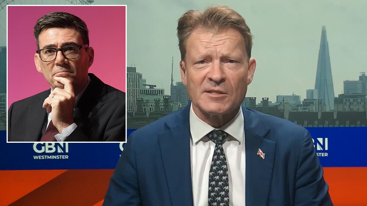 Richard Tice takes aim at 'ridiculous' Andy Burnham after blaming Brexit on small boat crossings: 'Hard socialists!'