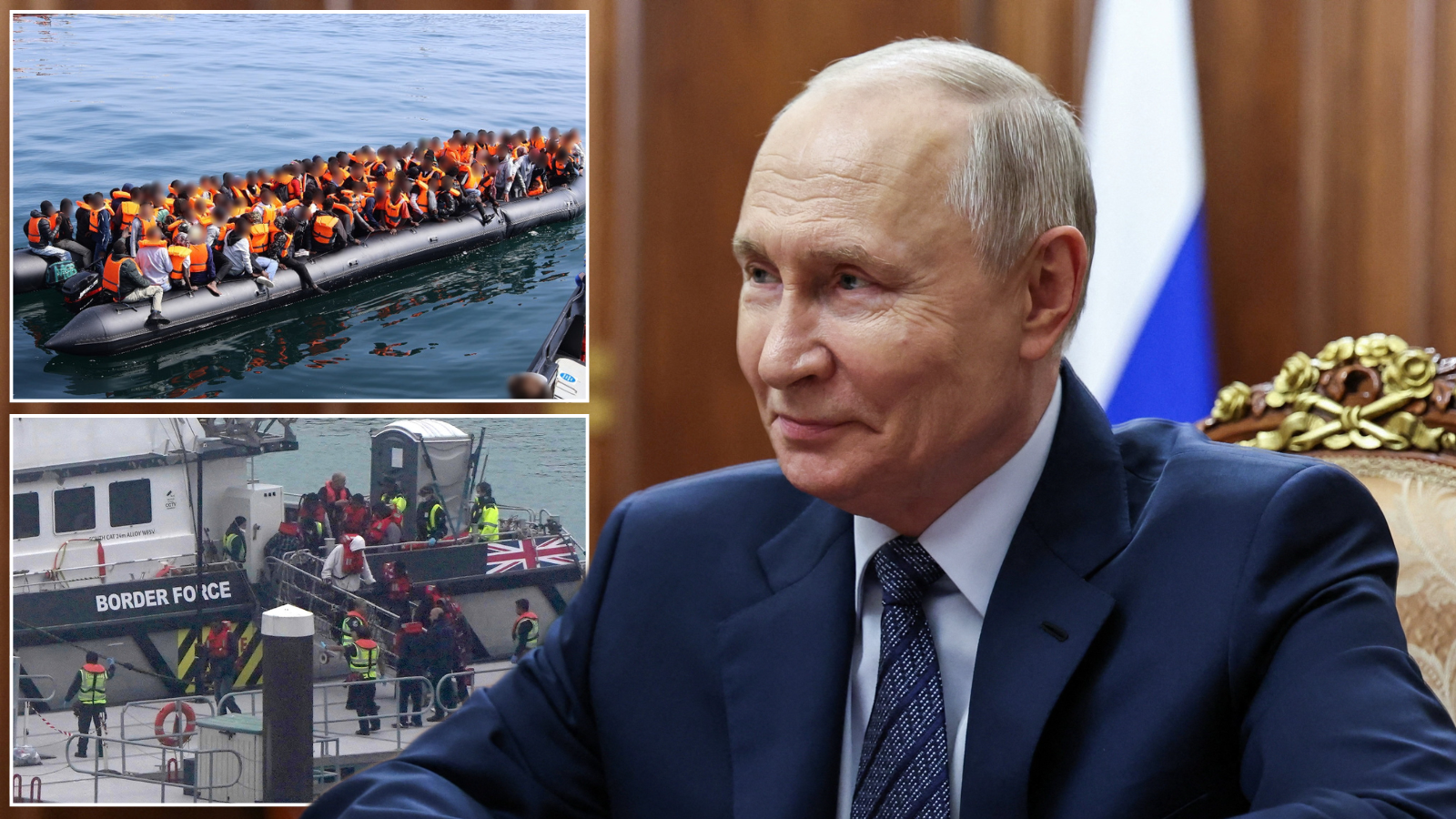 'Russian man' among small boat migrant arrivals in Britain last week as spy fears mount