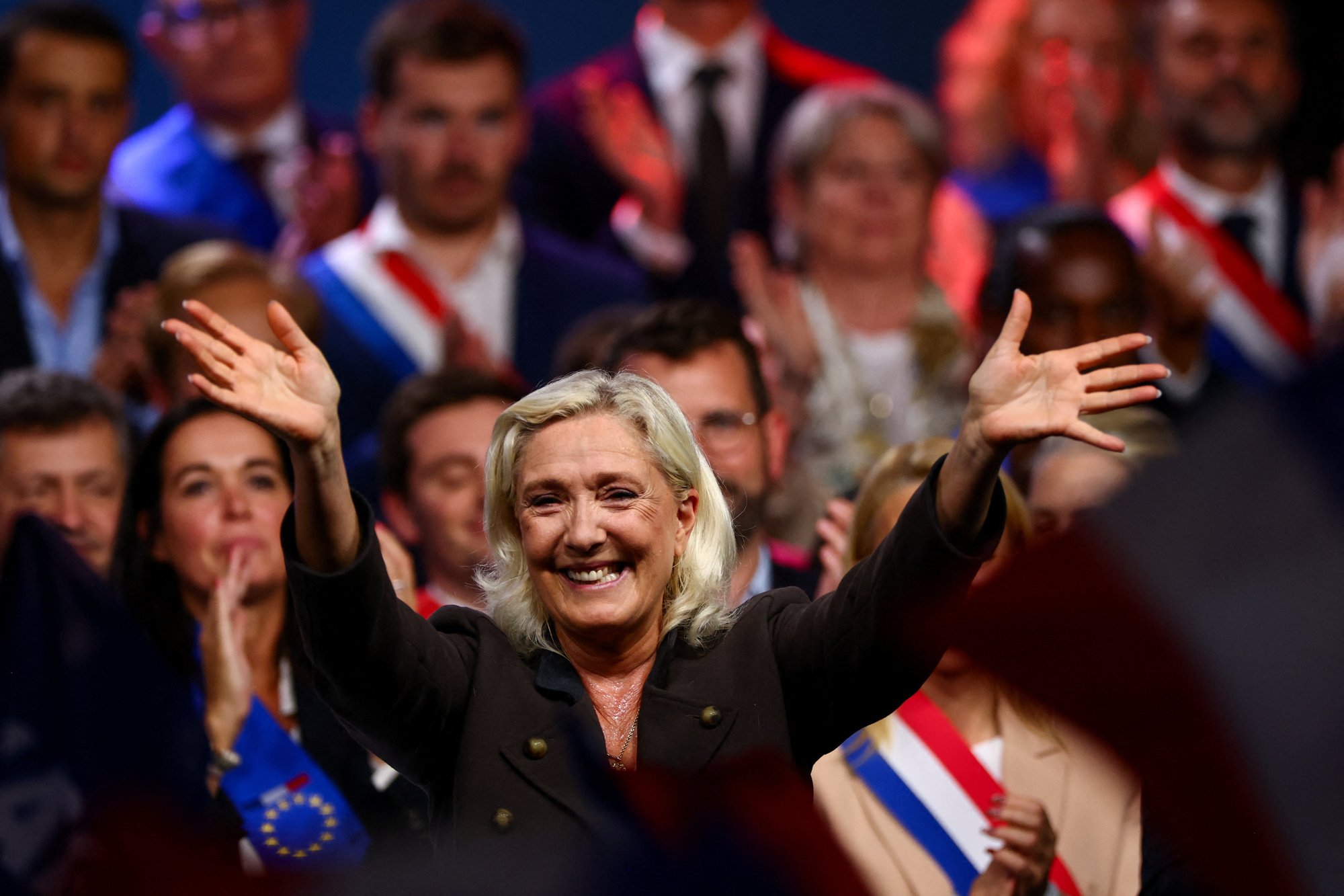 Marine Le Pen secures 'historic' election success just months before France picks next President