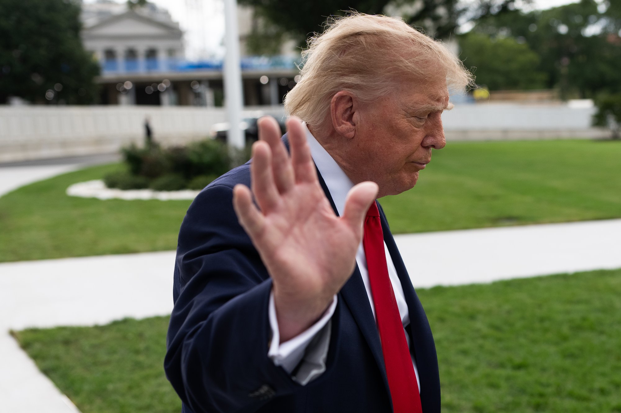 Donald Trump 'surprised' RAF Fairford terror suspects released on bail: 'I wouldn't have done that!'