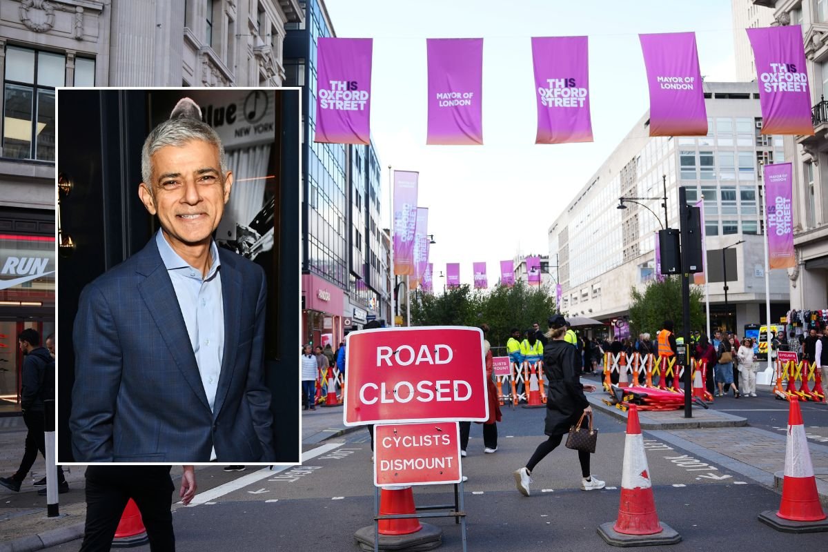 Sadiq Khan confirms when cars will be banned from Oxford Street amid pedestrianisation plans