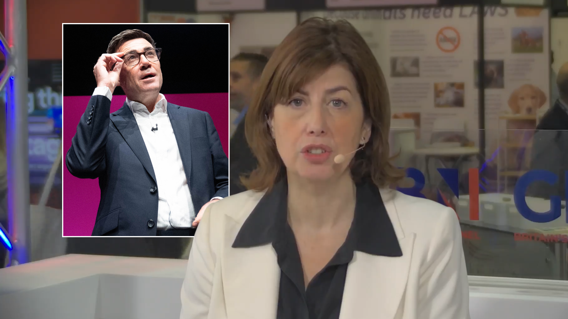 Lucy Powell insists Labour are ‘committed to the triple lock’ amid fear Andy Burnham will scrap pension protections