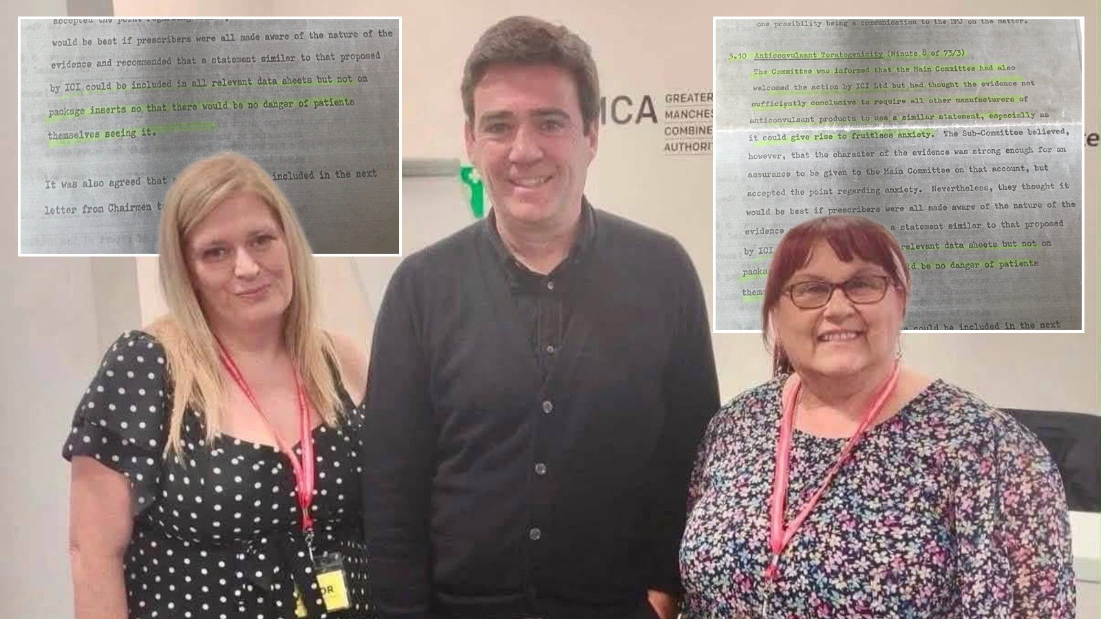 Andy Burnham told to act after children left severely disabled by NHS-prescribed epilepsy drug despite KNOWN risks