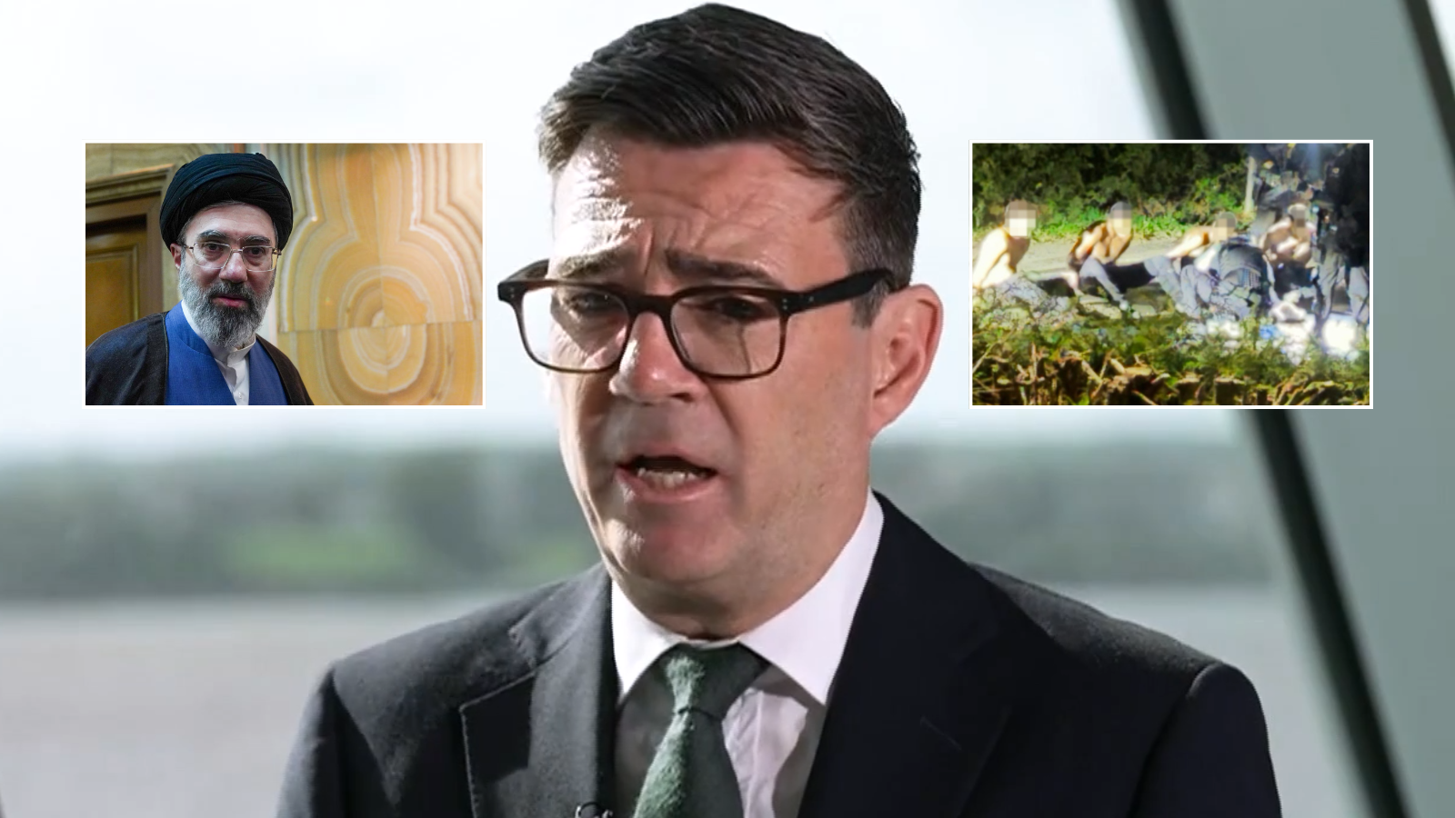 Andy Burnham reveals 'strong indication Iran played part' in RAF Fairford incident