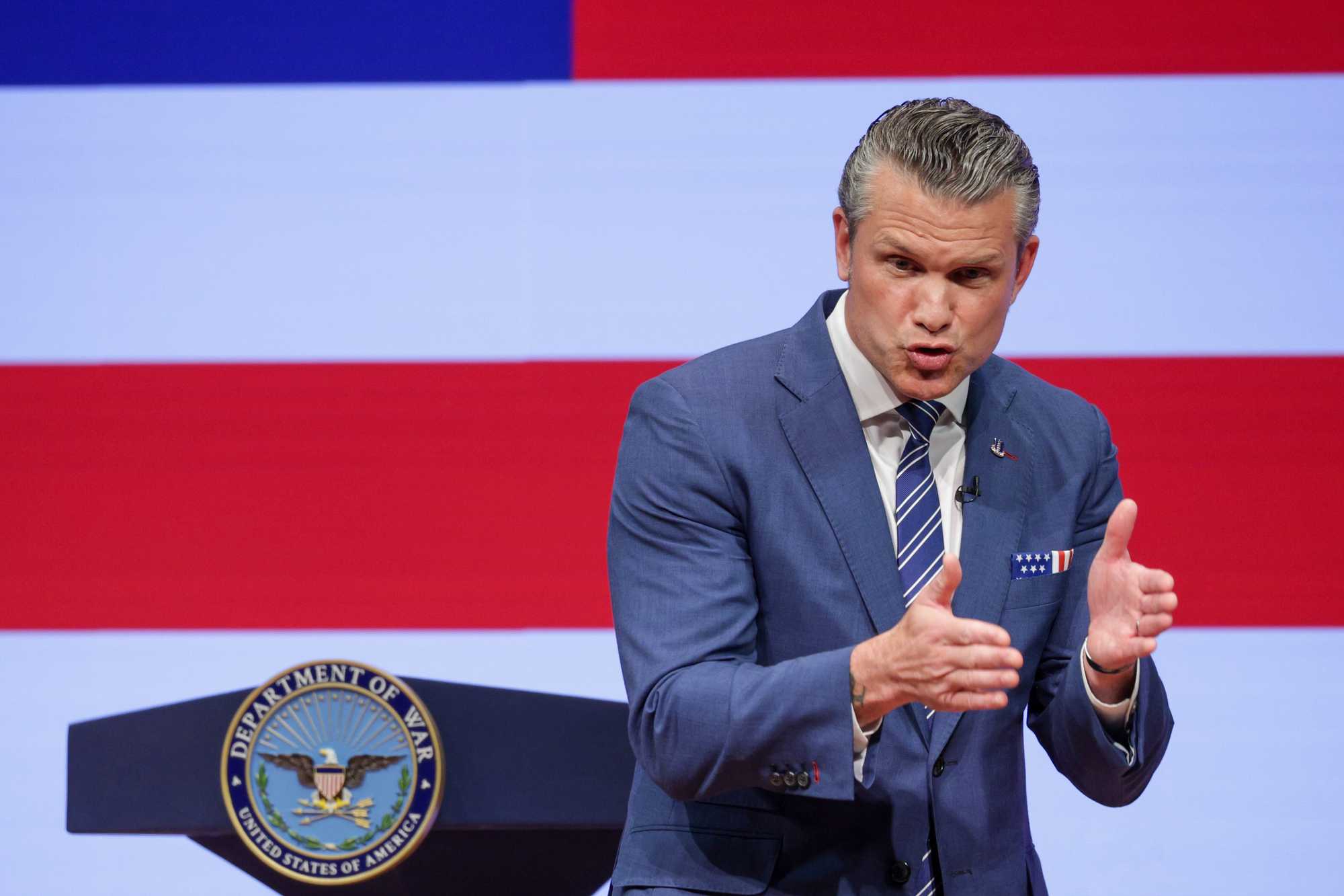 Hyper Testosterone 'Global laughingstock': Pete Hegseth's anti-'woke' military rant will ...