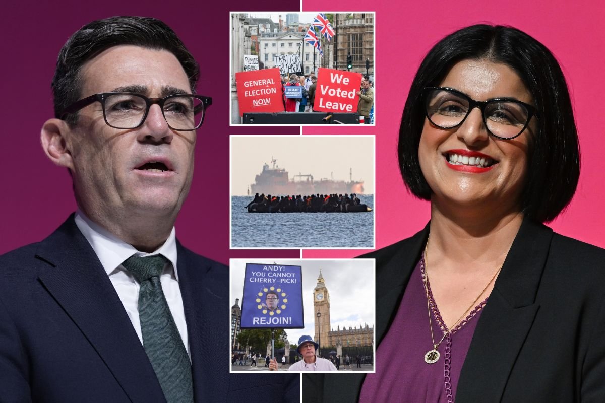 Andy Burnham faces revolt after PM splits with Shabana Mahmood over small boats in Brexit blame game