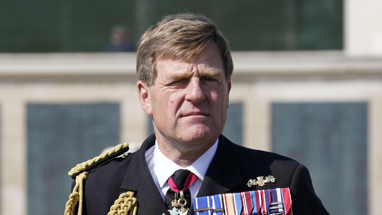 Former Royal Navy chief stripped of knighthood after 'affair with junior officer'