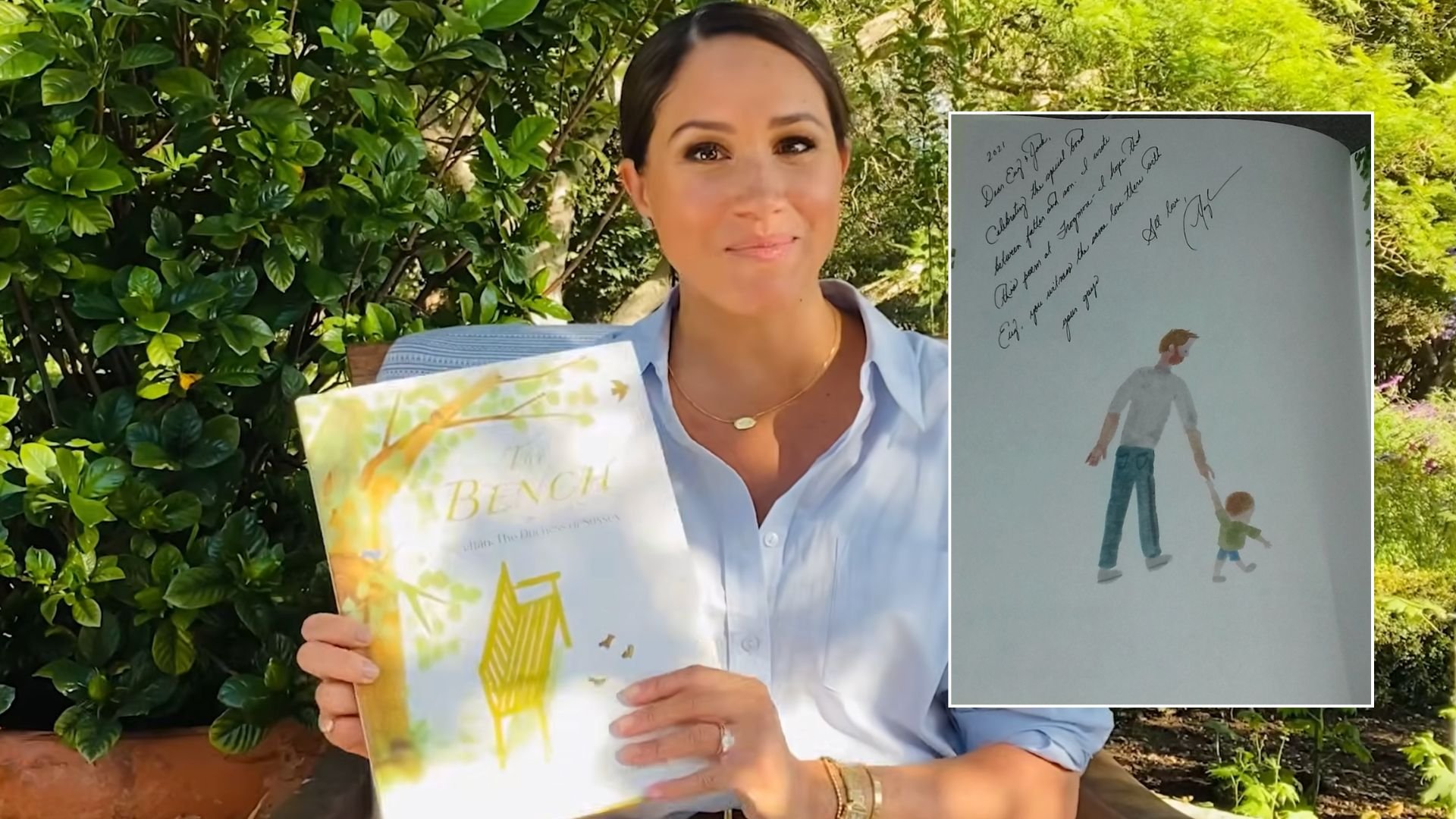 Meghan's signed book gift to Eugenie listed for sale on eBay