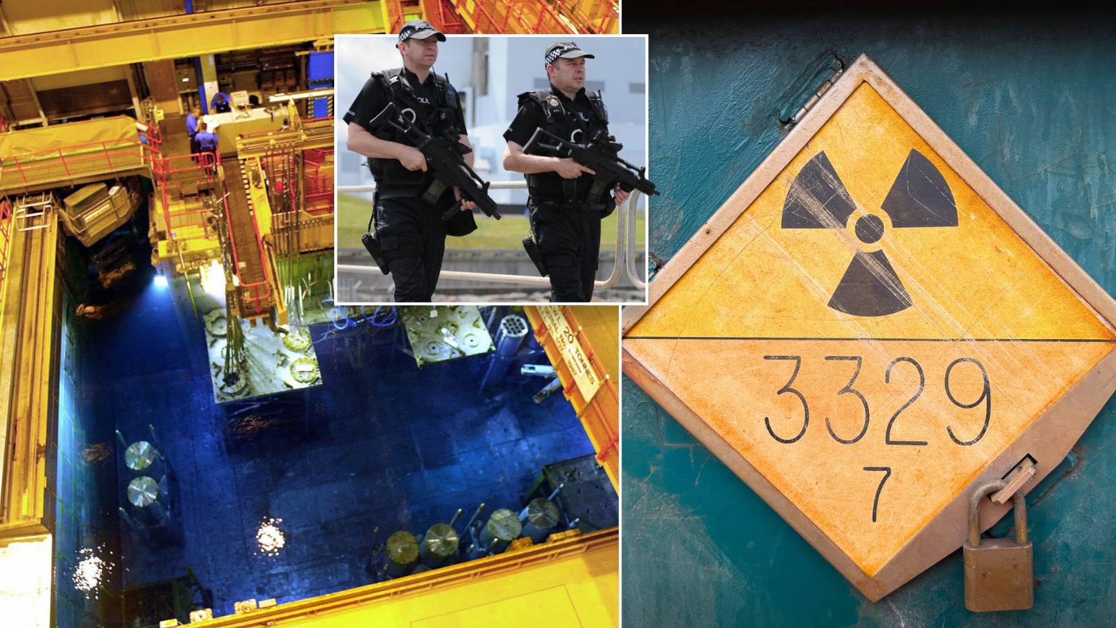 'Dirty bomb' warning as armed guards could be pulled from protecting Britain's nuclear waste