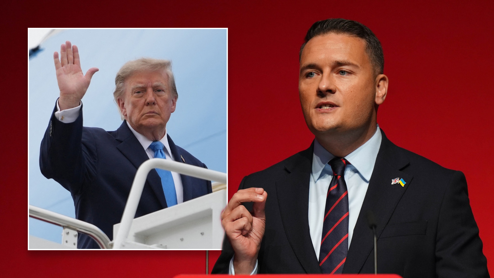 Wes Streeting admits Donald Trump is right about Britain after branding President 'sad little man'