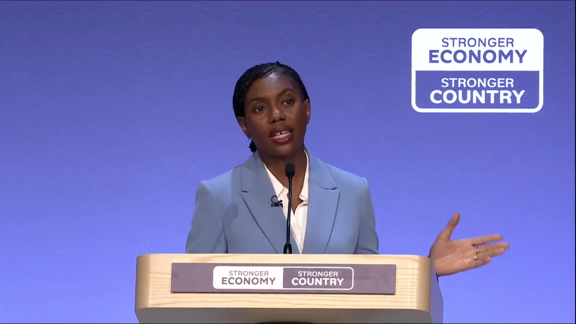 Watch in full: Kemi Badenoch’s speech on day one of the Conservative Party conference
