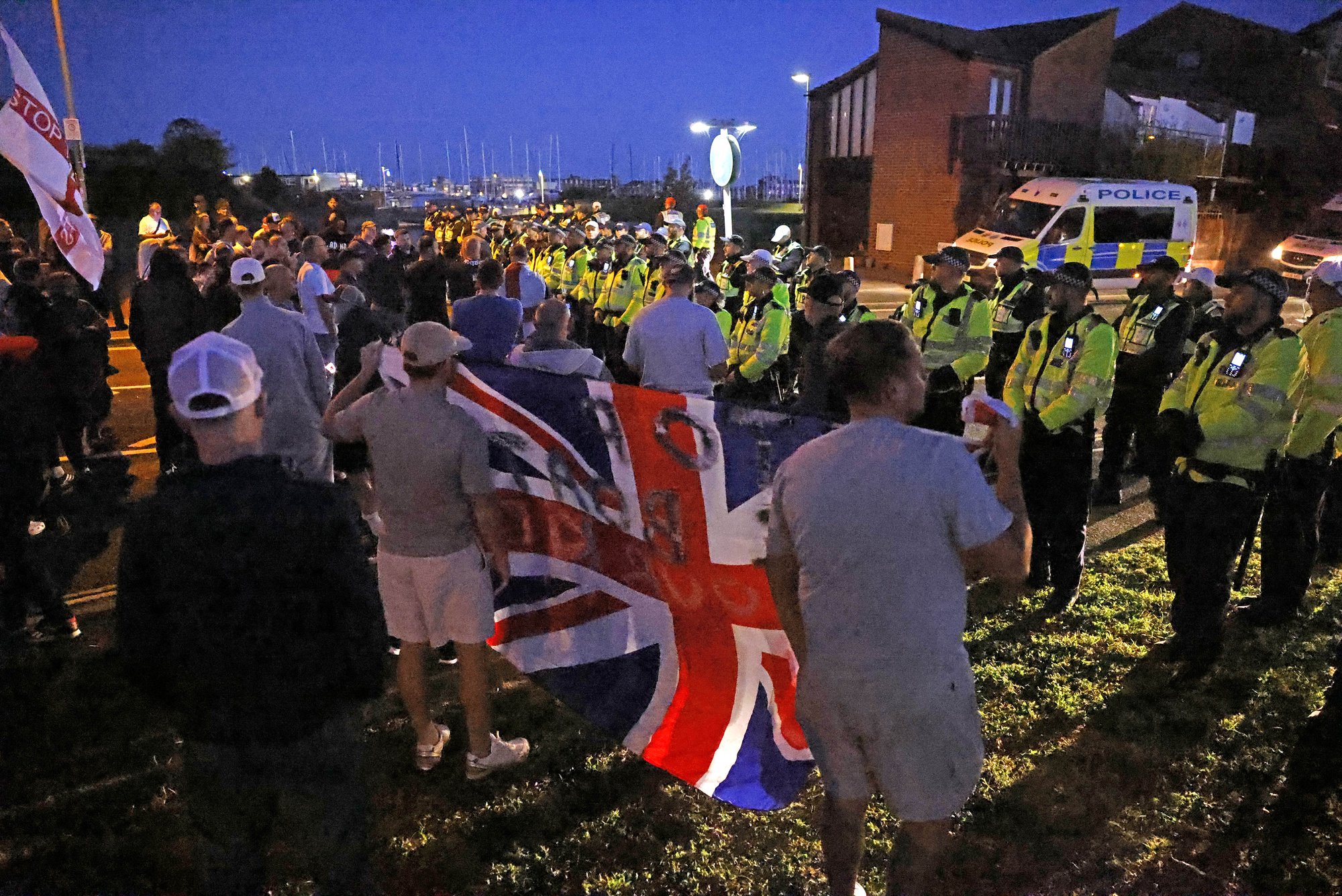 Home Office refuses to rule out more Channel migrants arriving in Gosport despite furious protests