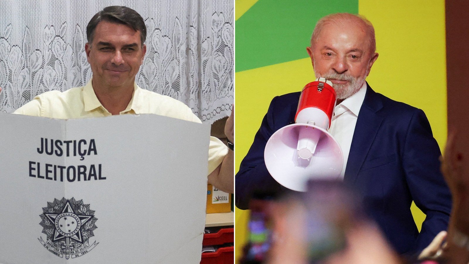 Brazil election goes to runoffs as Flavio Bolsonaro exceeds expectations over left-wing President Lula