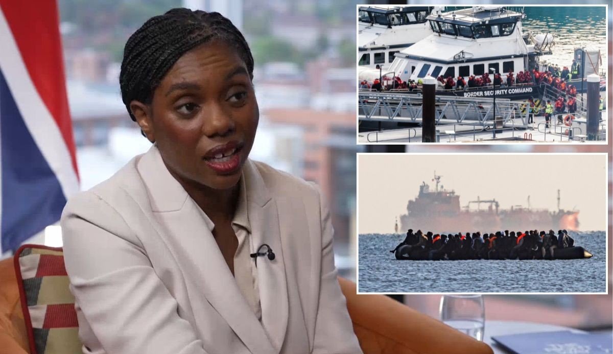 Kemi Badenoch promises to end small boats crisis despite 127,896 crossings under Tories watch