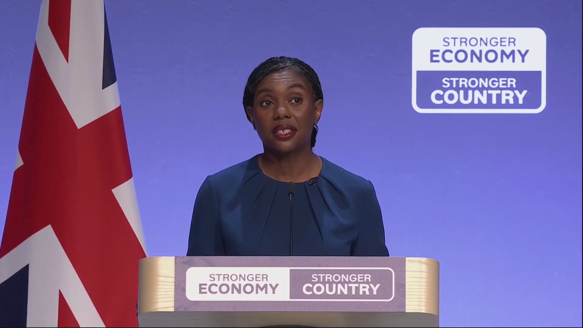 Kemi Badenoch takes brutal swipe at Reform UK 'measuring up curtains for prison cells' as Tory leader issues election battlecry