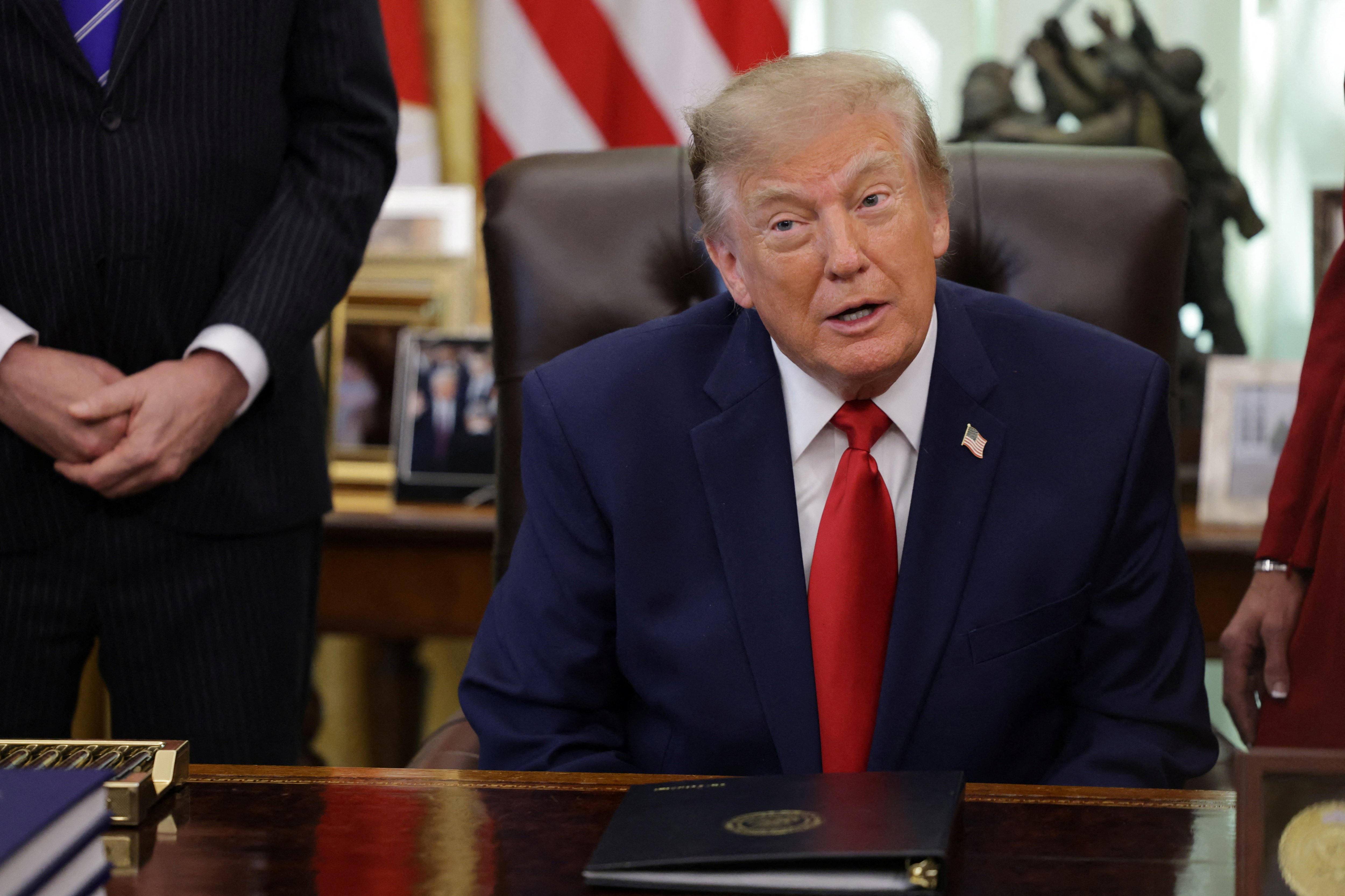 Trump says he deserves Nobel Peace Prize
