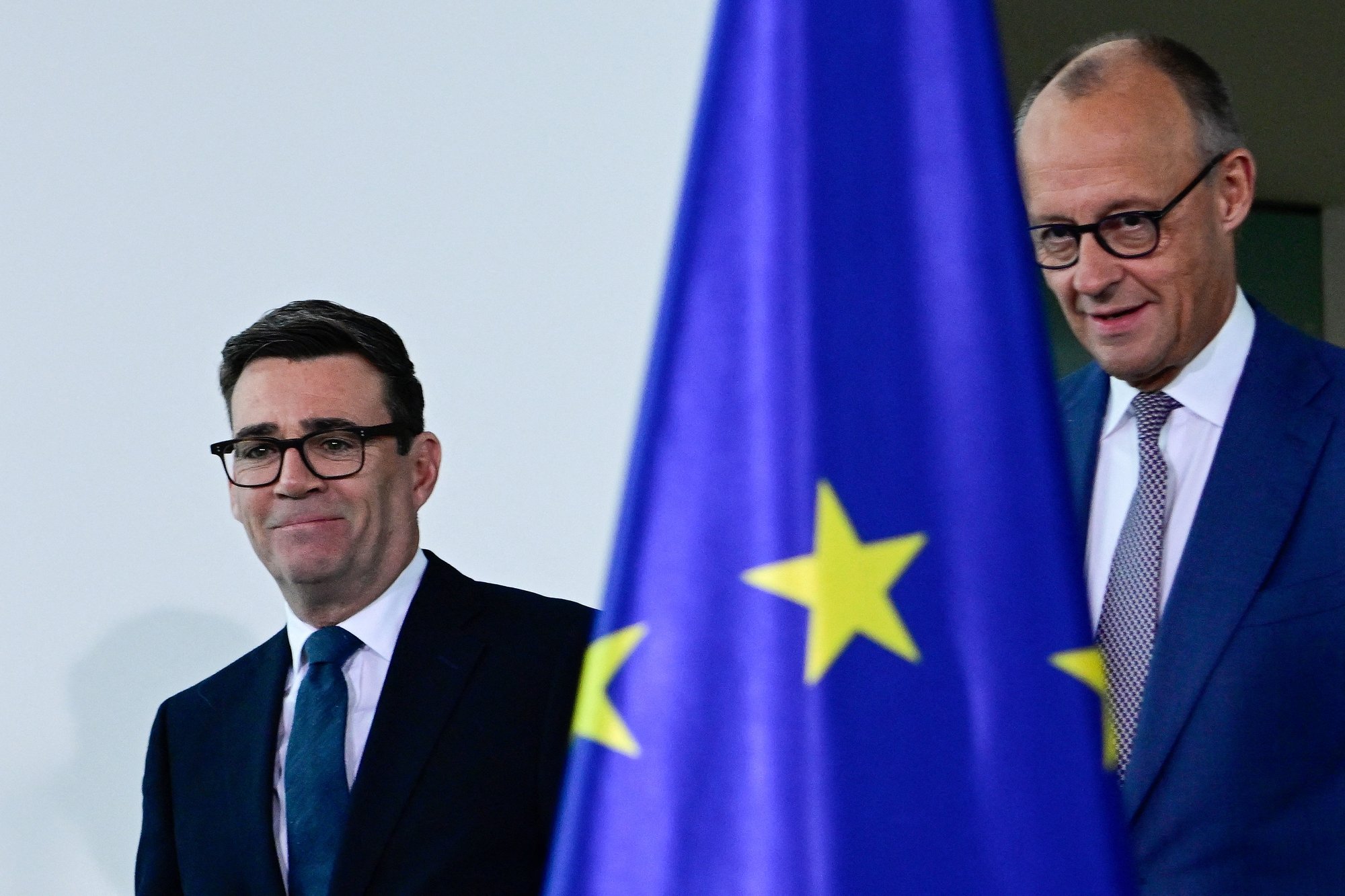 Andy Burnham pledges to ‘bring the UK closer to Europe’ in talks with German Chancellor in Berlin