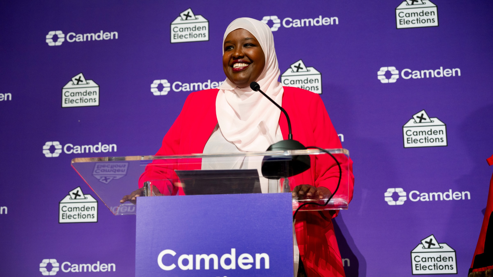 WATCH IN FULL: Sagal Abdi-Wali's victory speech after defeating Zack Polanski in Holborn & St Pancras
