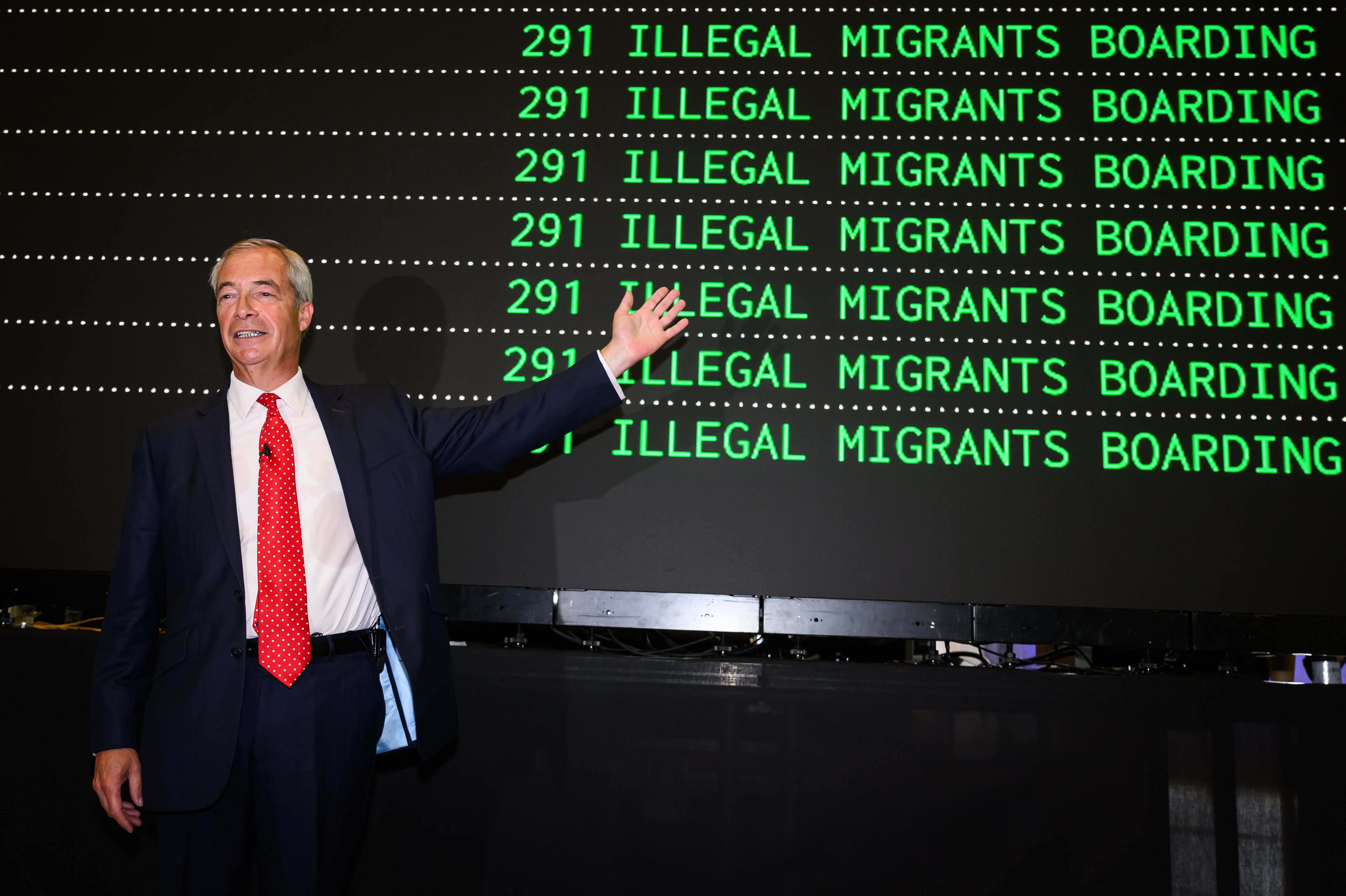 Reform vows to slap tariffs on countries that refuse to take back migrants as party promises to deport Afghan and Palestinian refugees