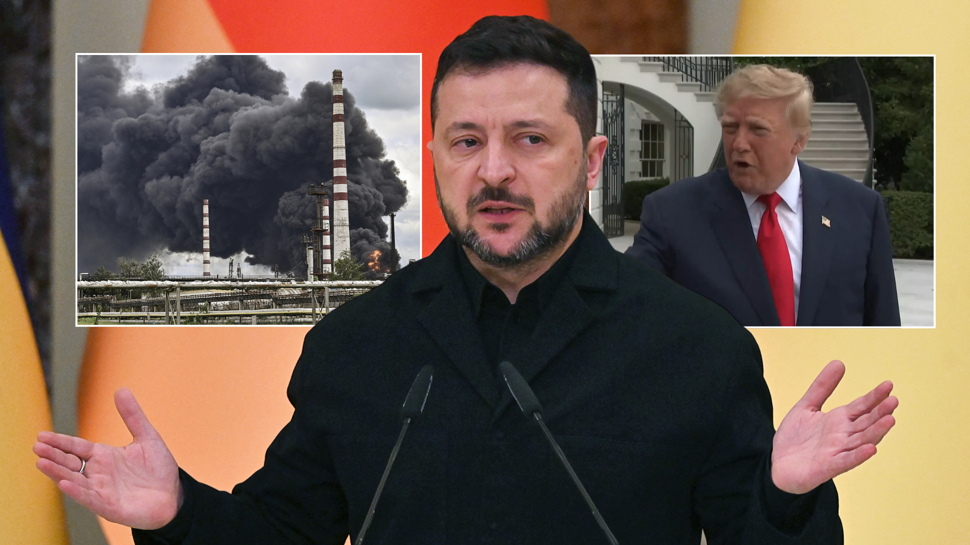 Volodymyr Zelensky vows to  stop Russia strikes and hold election in Ukraine on one condition