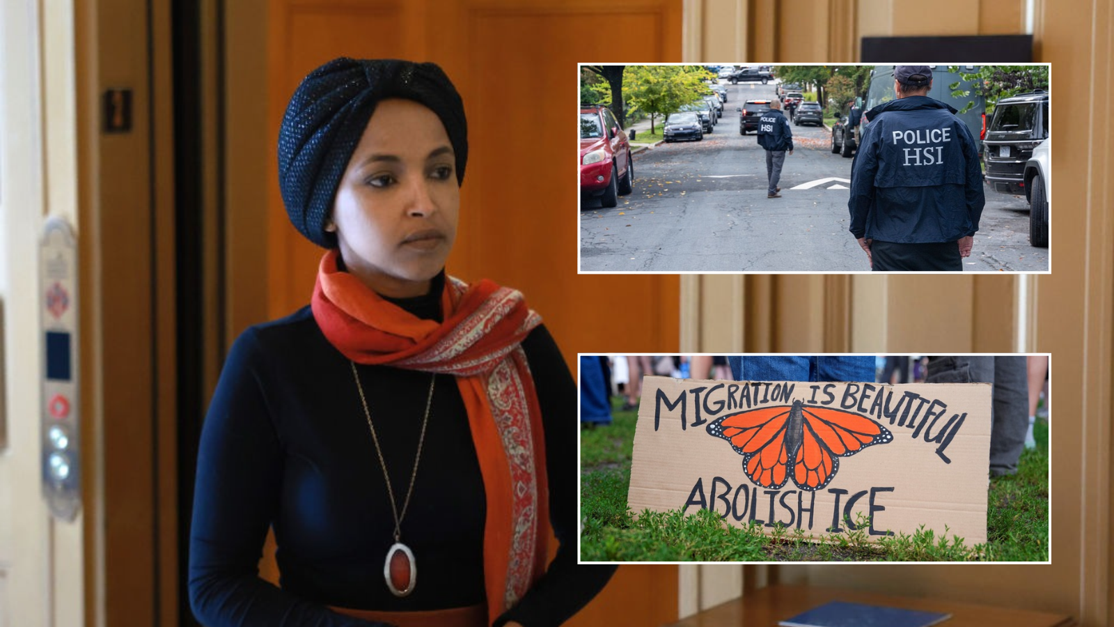 Somali-born congresswoman's home raided by immigration enforcement officers