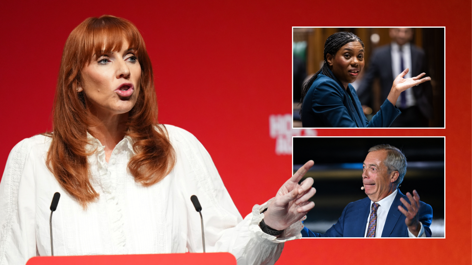 Angela Rayner funnelled YOUR cash into 'anti-Right-wing propaganda' to stop Nigel Farage becoming PM