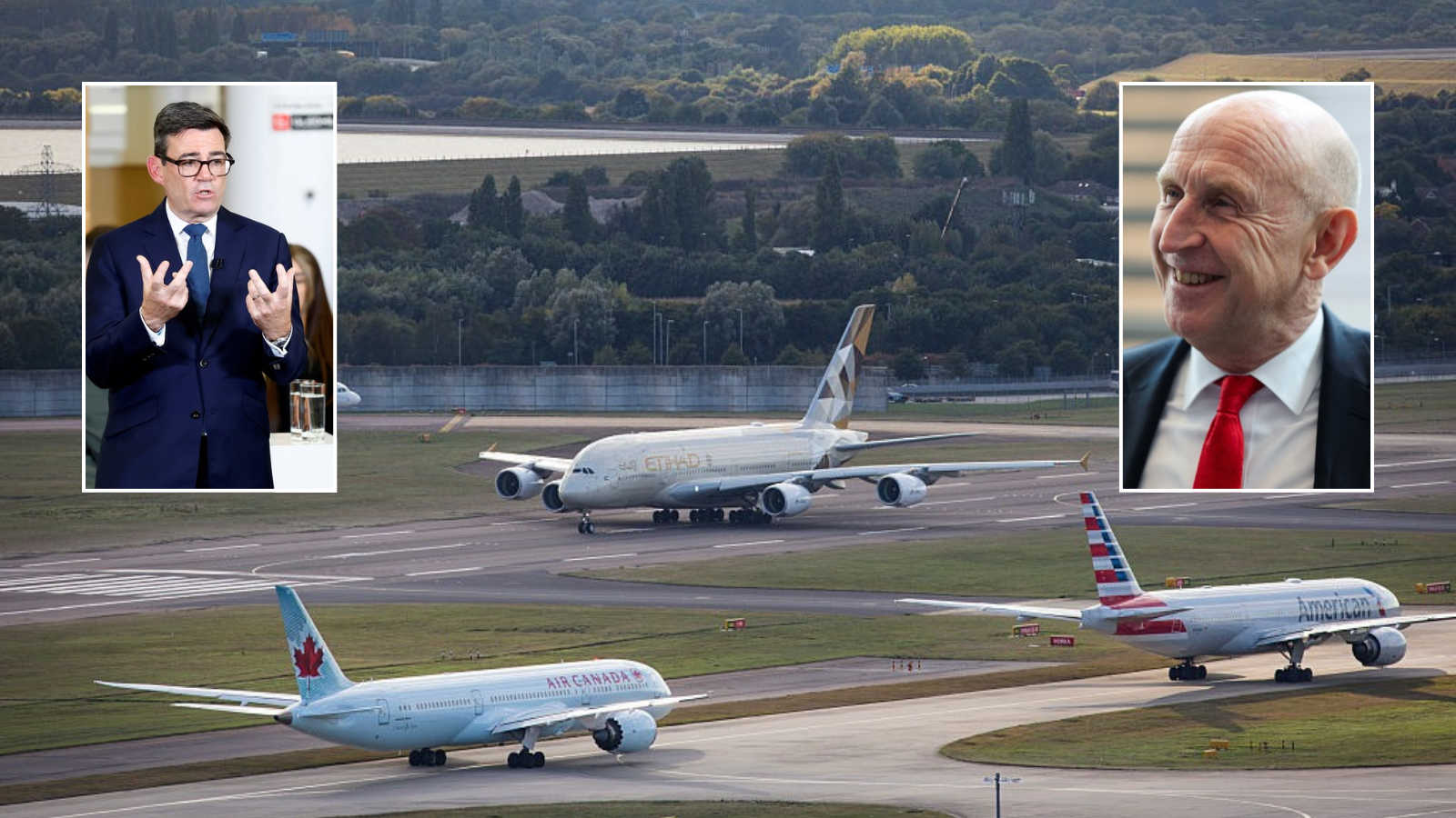 John Healey signals support for third runway at Heathrow despite Andy Burnham ducking issue