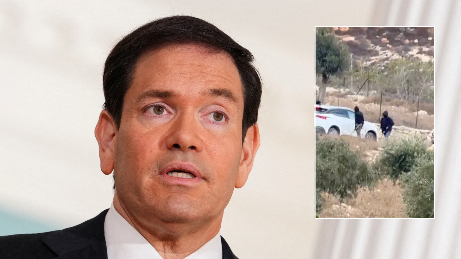 Marco Rubio issues demand to Israel over 'disturbing' settler violence in West Bank