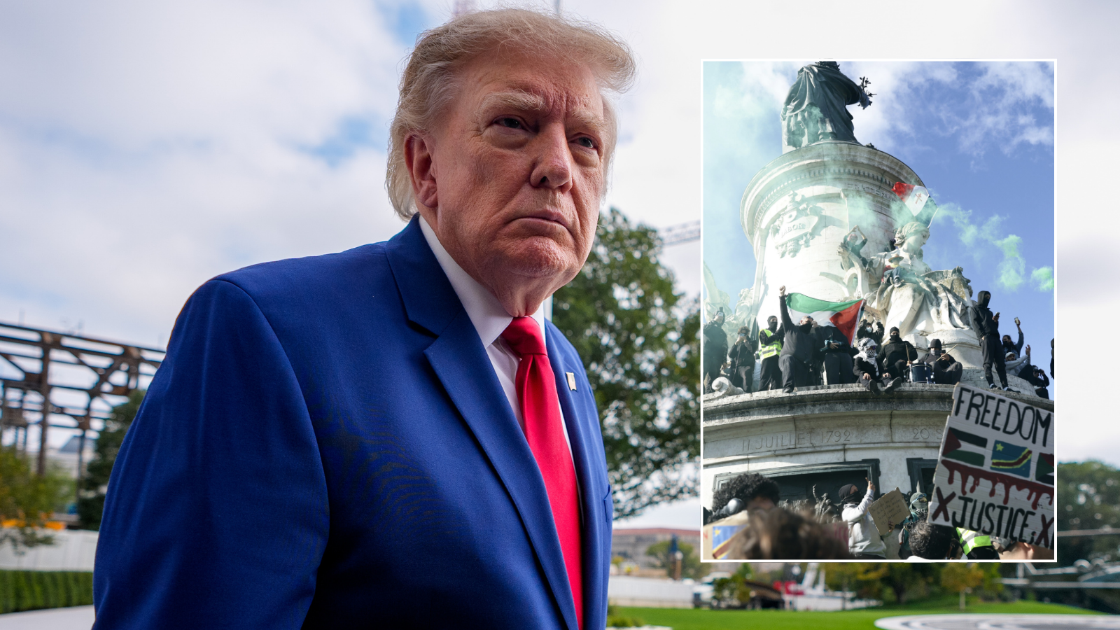 Donald Trump blames migrants with 'hatred in their hearts' for violent unrest in France: 'Close your borders before it is too late!'