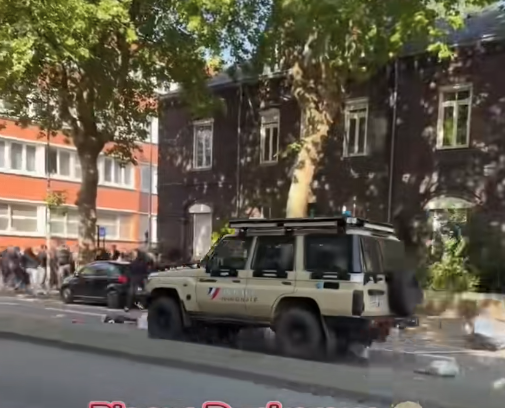 French police used UK-funded vehicles to charge at student protesters