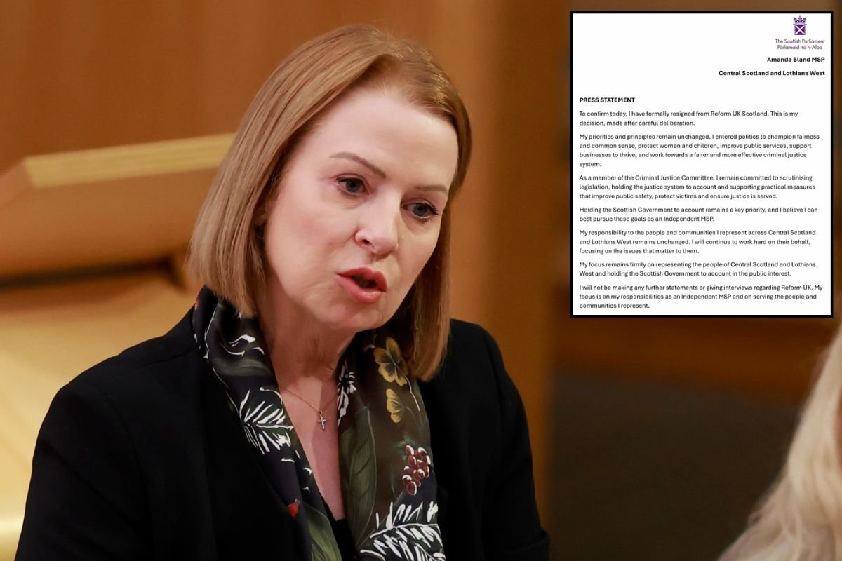 Reform UK MSP quits as Labour becomes second biggest party in blow to Nigel Farage