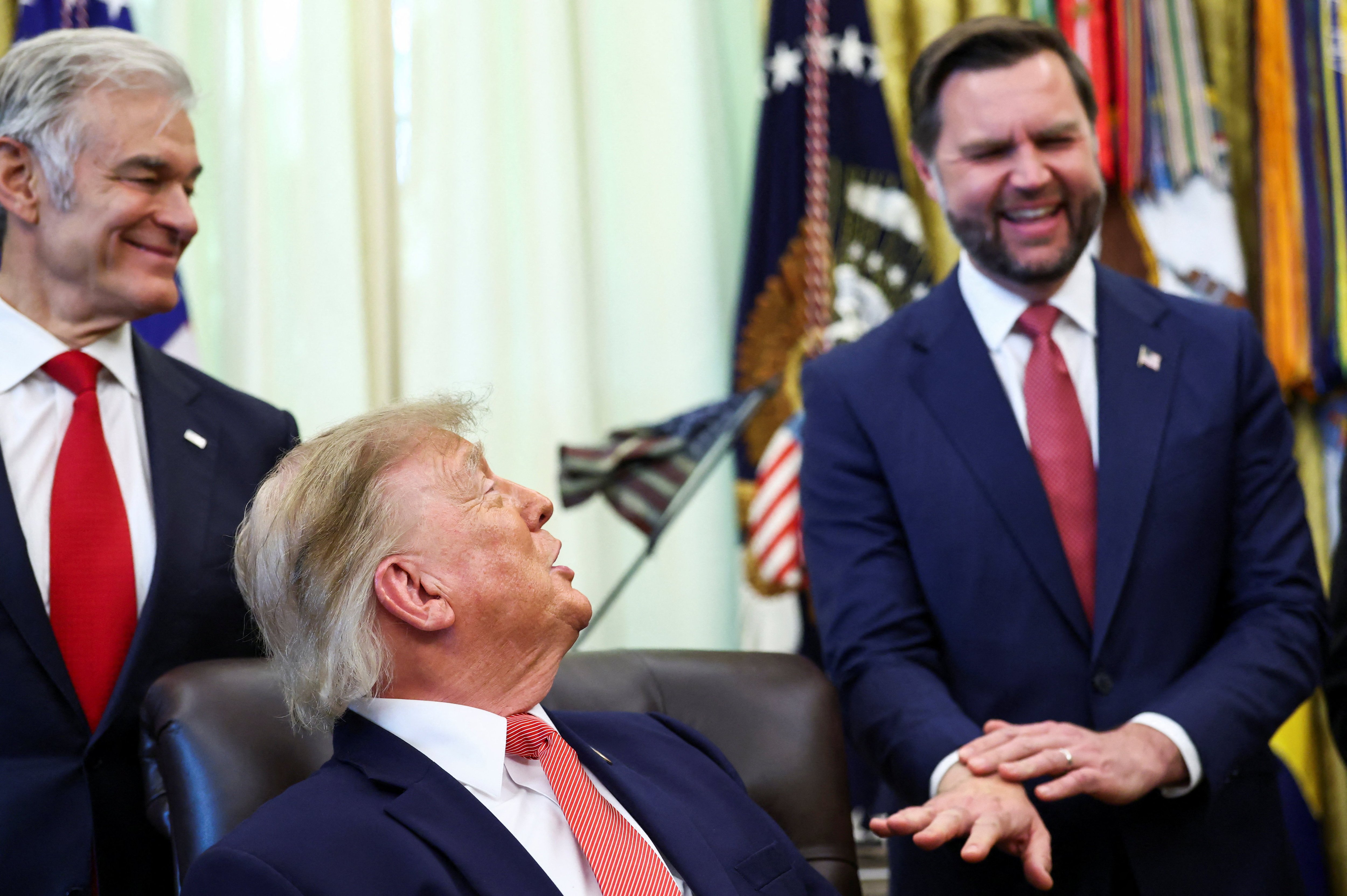Donald Trump refuses to endorse JD Vance for 2028 Presidental election in awkward Oval Office moment
