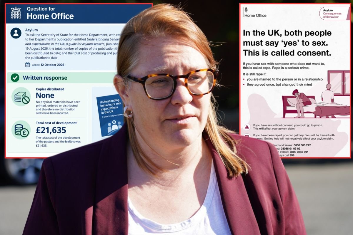 Labour finally reveals full cost of asylum seeker 'how not to rape' guide after ignoring GB News