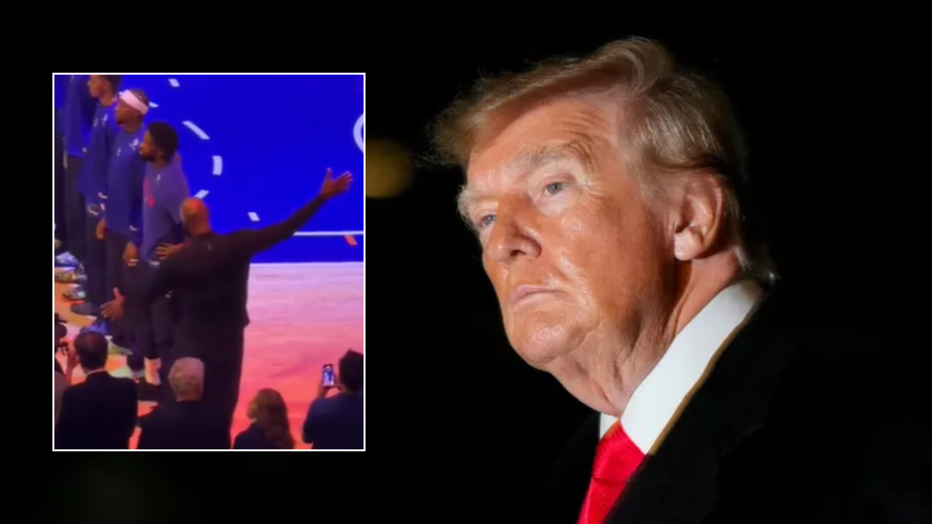 Donald Trump slams LeBron James for 'disrespecting' US national anthem in NBA outing