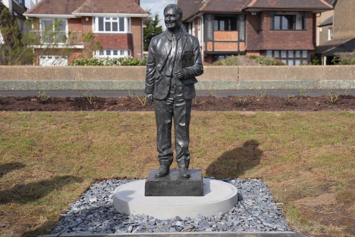 Man arrested in investigation into spitting incident at statue for murdered MP David Amess