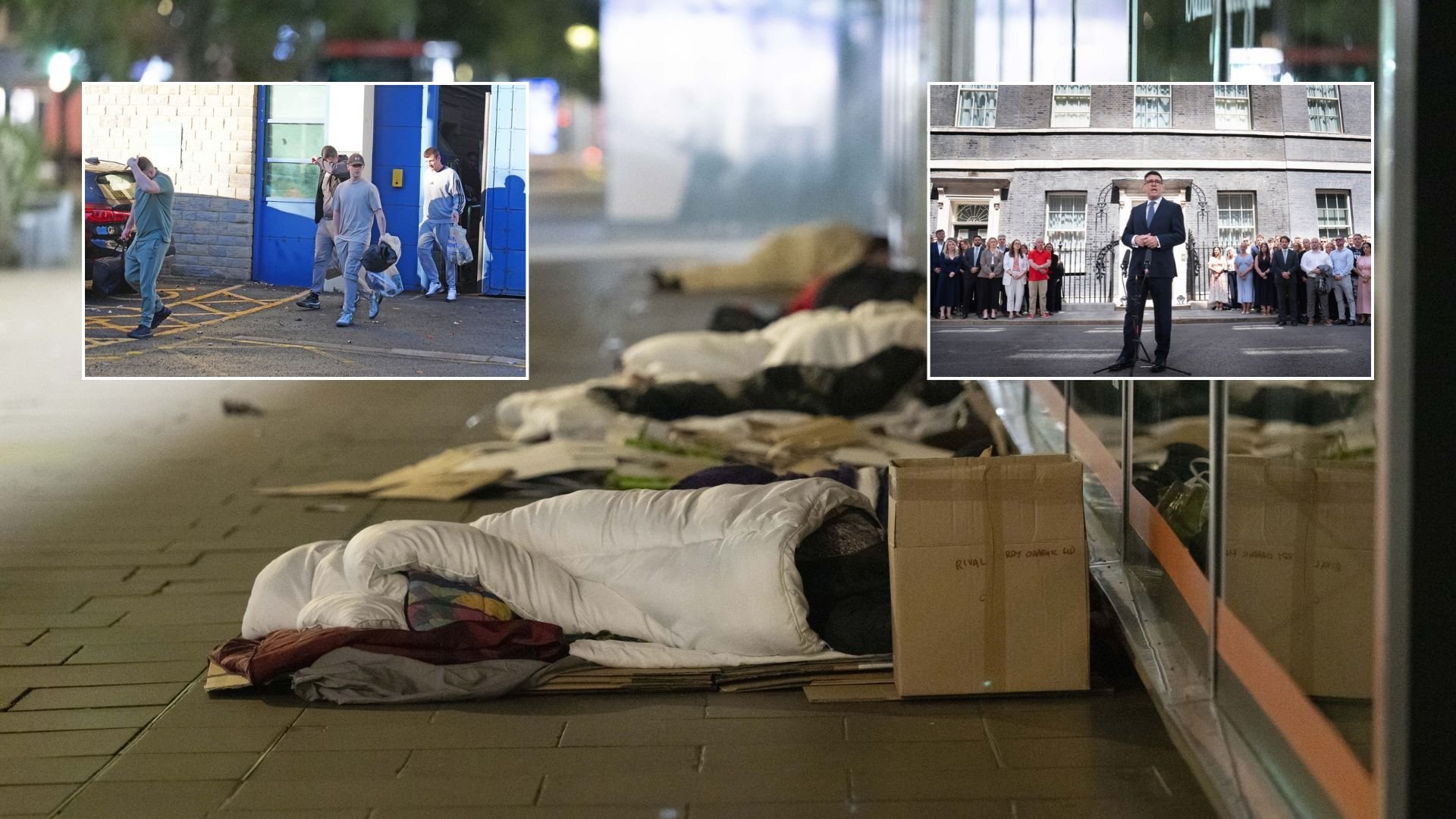 Tents handed to early release prisoners despite Andy Burnham’s vow to end rough sleeping