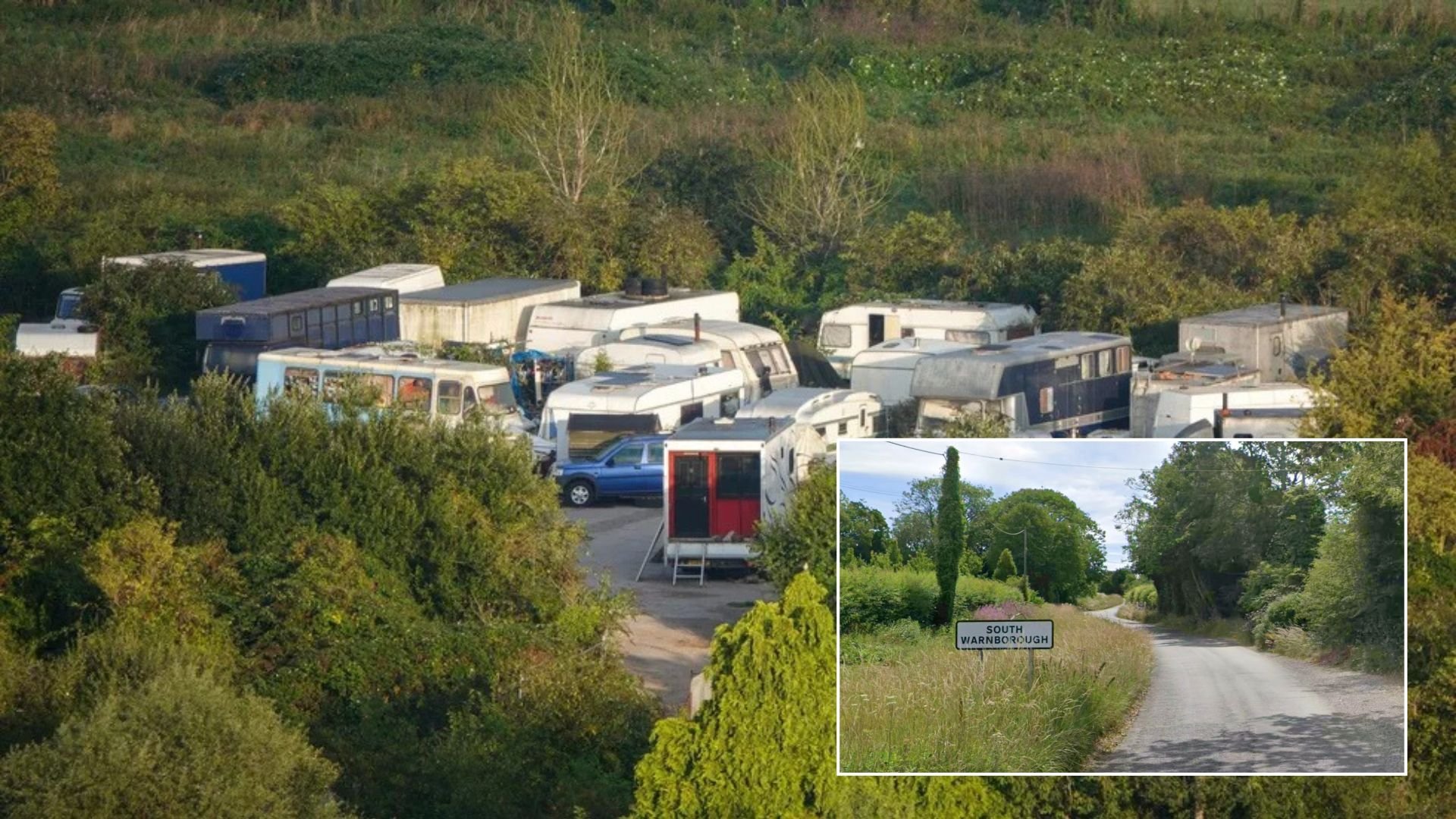 Million-pound homeowners ‘don’t feel safe going outside’ after travellers bulldozed field next door