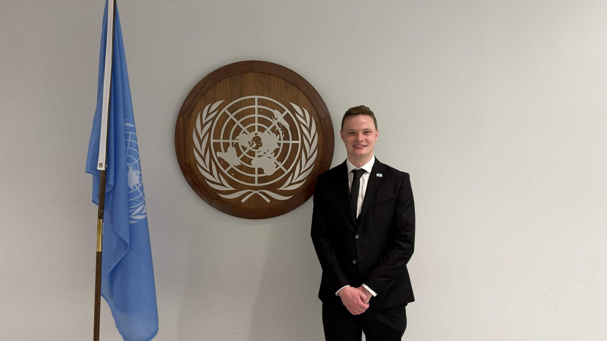 British 21-year-old who founded own country receives UN award