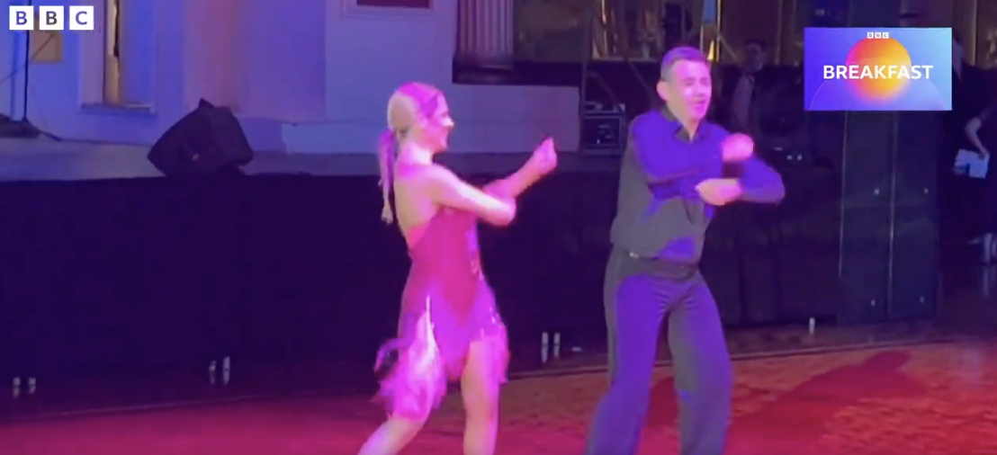 WATCH: Andy Burnham's 'Strictly Come Dancing' video unearthed after PM admits 'clang of anxiety' over dancing
