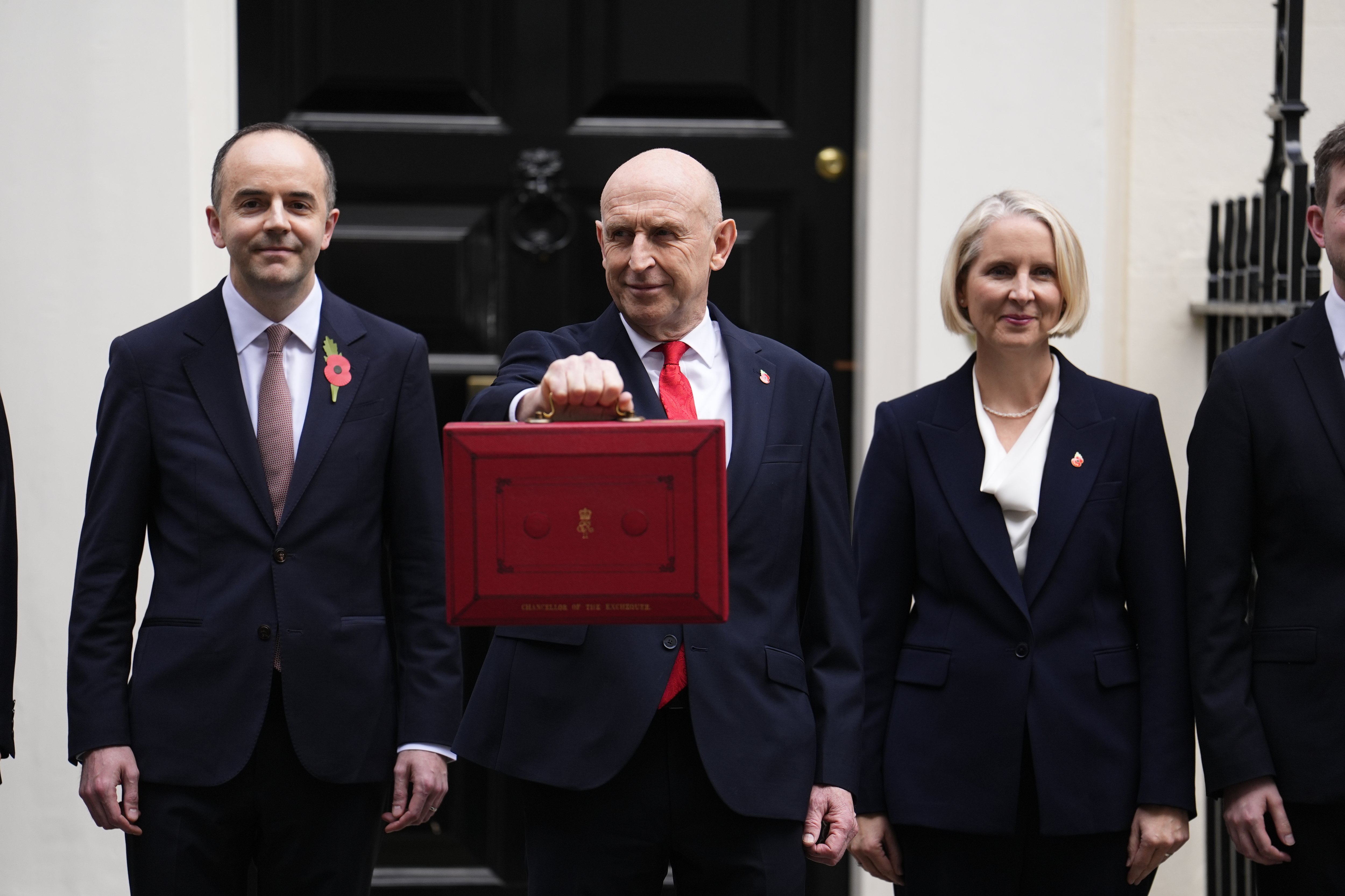 WATCH: John Healey leaves No11 ahead of first Budget as Chancellor