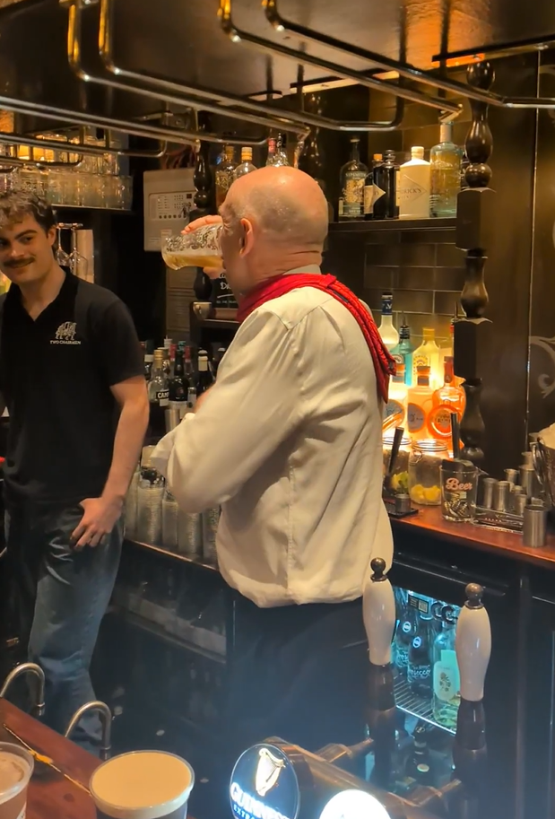 John Healey downs pint in Budget celebrations while pub-going Britons face ‘beer tax’ at boozers