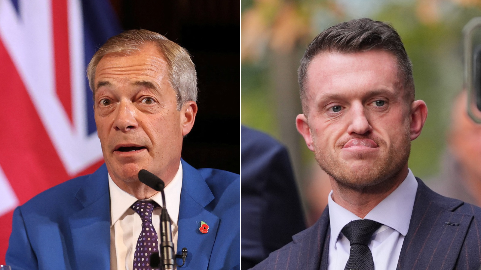 Nigel Farage says Reform UK cannot police its own members over Tommy Robinson support